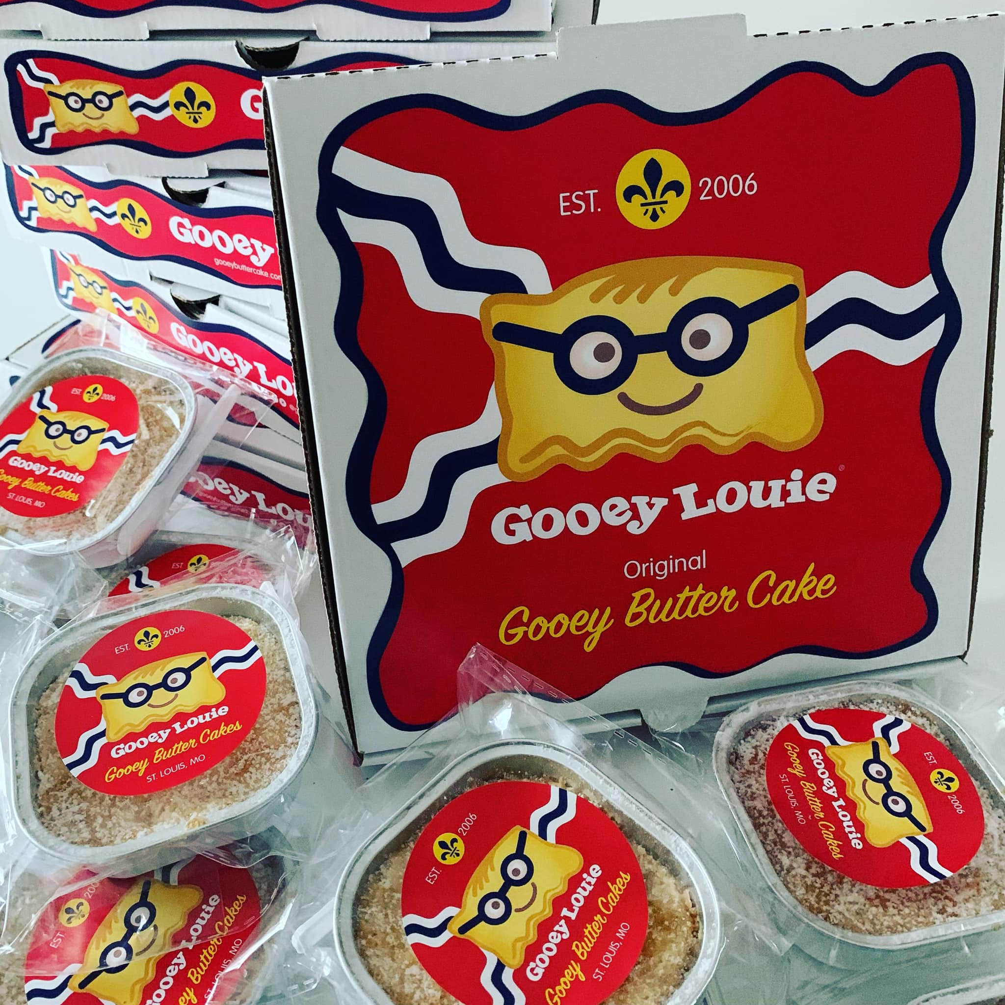 STL 314 FLAG Baby Louie Individual Serving Gooey Butter Cake - Image 3