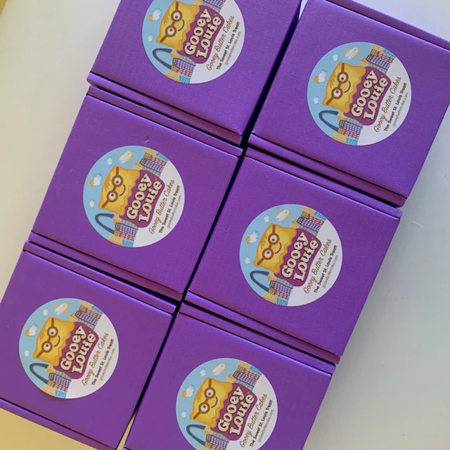 Deluxe Baby Louie in Gift Box– Individual Serving Gooey Butter Cake LOCAL PICKUP - Image 3