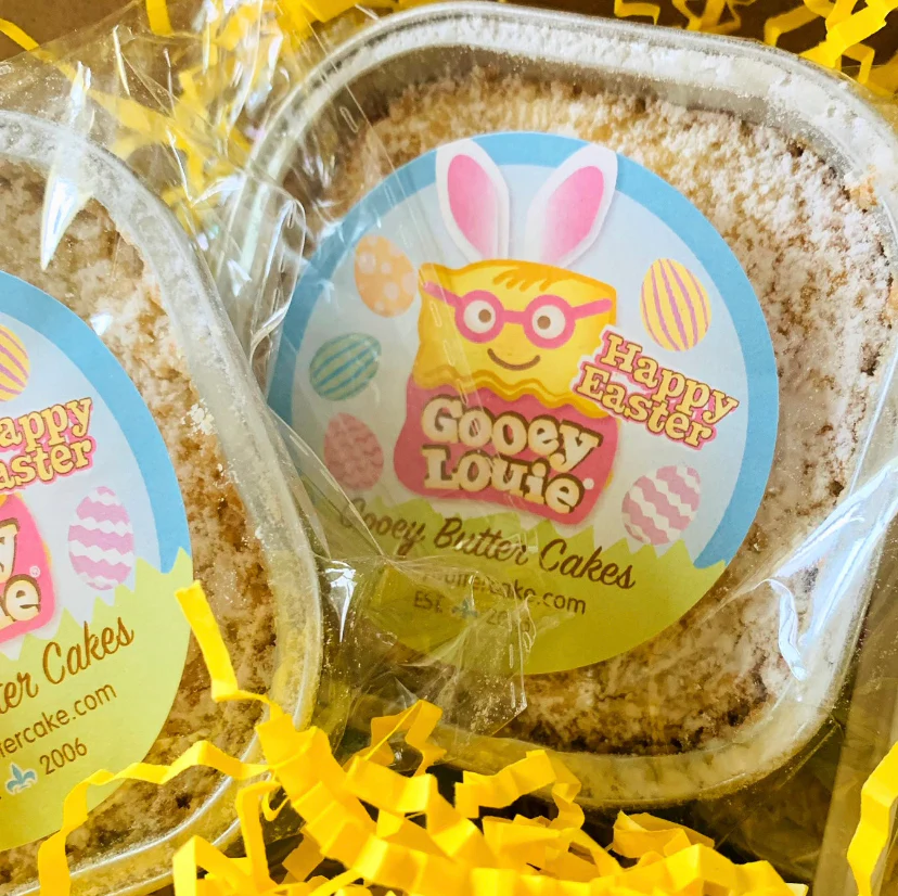 Six (6) Happy Easter Individual Serving Gooey Butter Cakes LOCAL PICKUP - Image 3