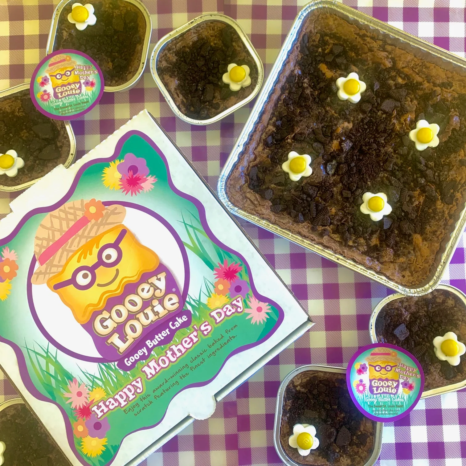 HAPPY MOTHER'S DAY Gooey Louie Box– Original Gooey Butter Cake LOCAL PICKUP - Image 6