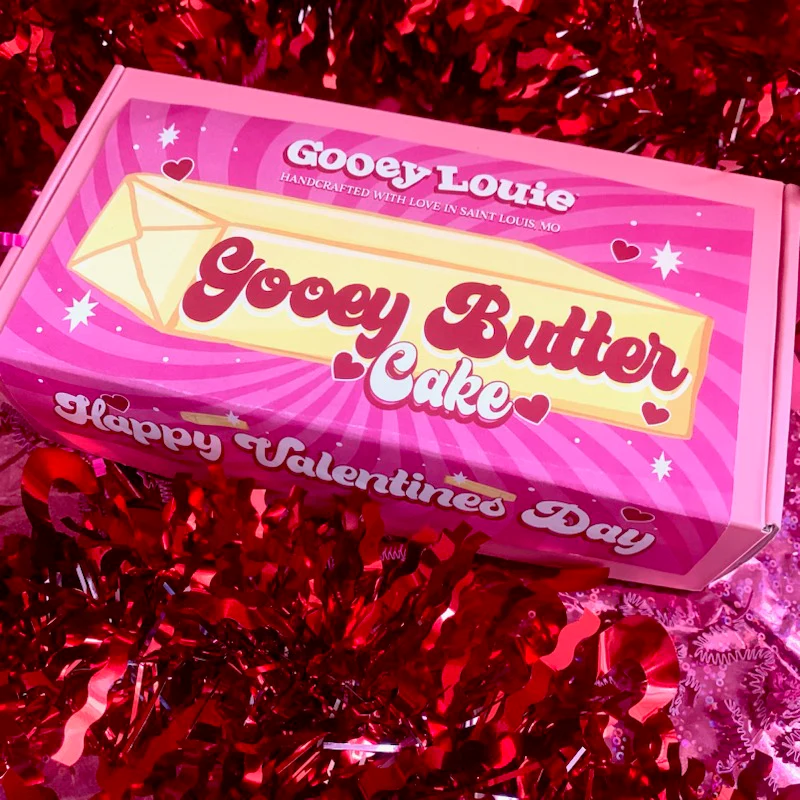 Valentine's Baby Gooey Butter Cake Sampler- 4 pack - Image 3